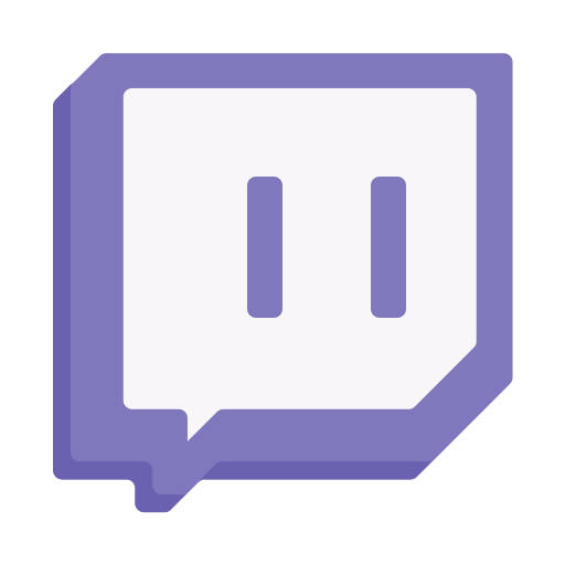 Twitch streaming platform icon for Chicken Road Click